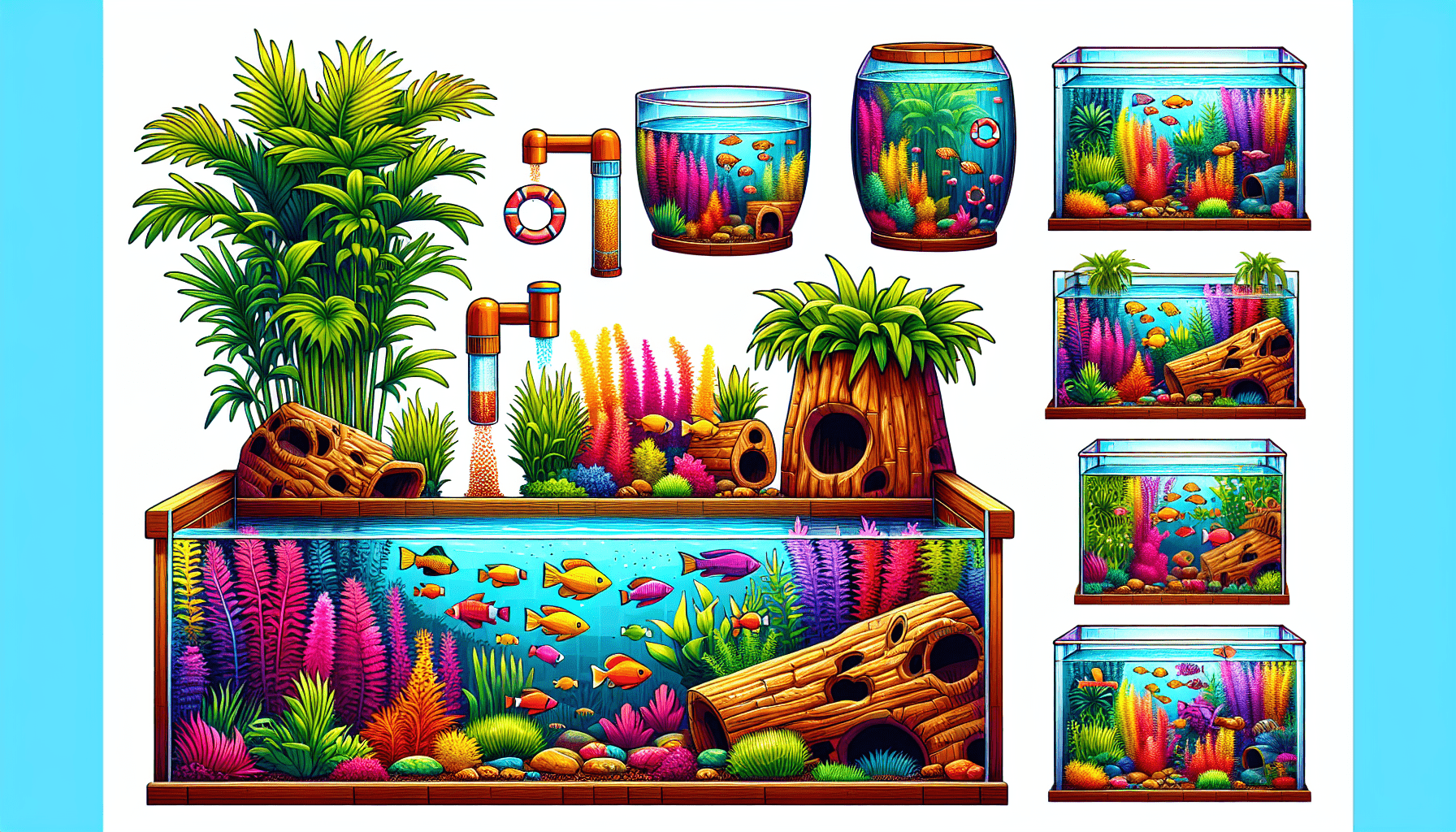 How Do You Entertain Tropical Fish?